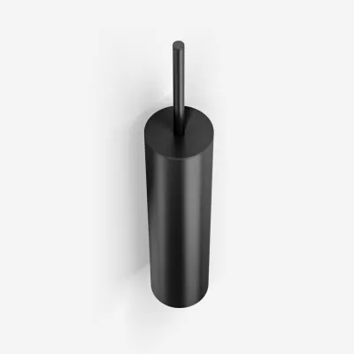Semplice S33W - Väggmonterad toalettborste, matt svart