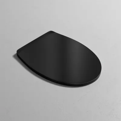 Spazio LFT006 - Toalettsits, blank svart
