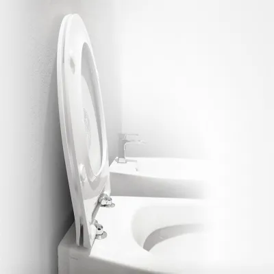 Spazio LFT006 - Toalettsits, blank svart