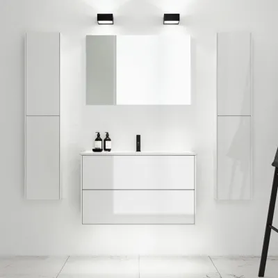 ArkiLife Cobus ACC90 - 91x46,5, Slim-Design Möbler 91x46,5 cm med porslinsvask