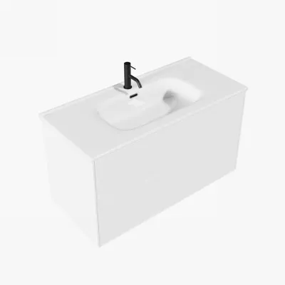 ArkiLife Cobus ACC100 - 101x46,5, Slim-Design Möbler 101x46,5 cm med porslinsvask