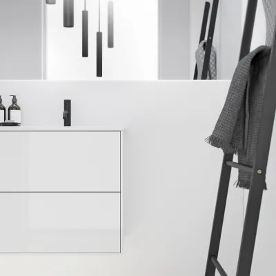 ArkiLife Cobus ACC120D - Slim-Design Möbler 121x46,5 cm m/Porslinsvask