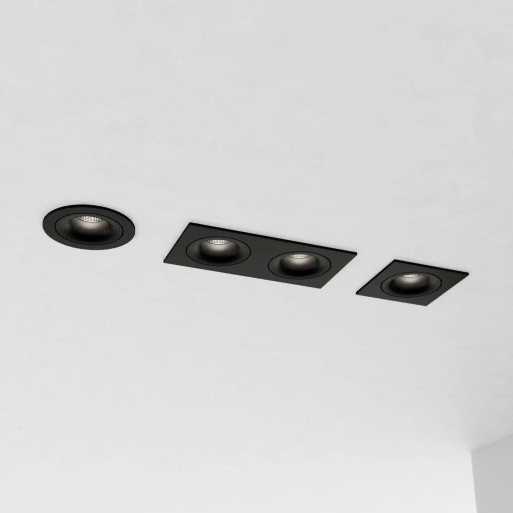 Quadro 1 LED - Svart
