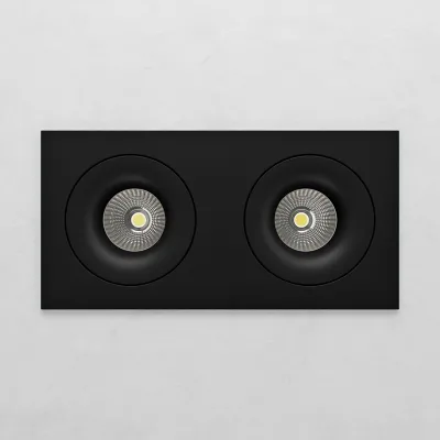 Qdrant 2 LED - Svart