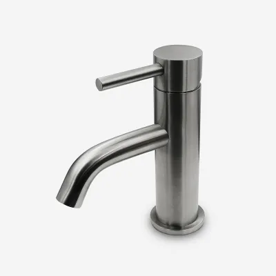Classwell C02 - Tvättställsblandare, borstat rostfritt stål