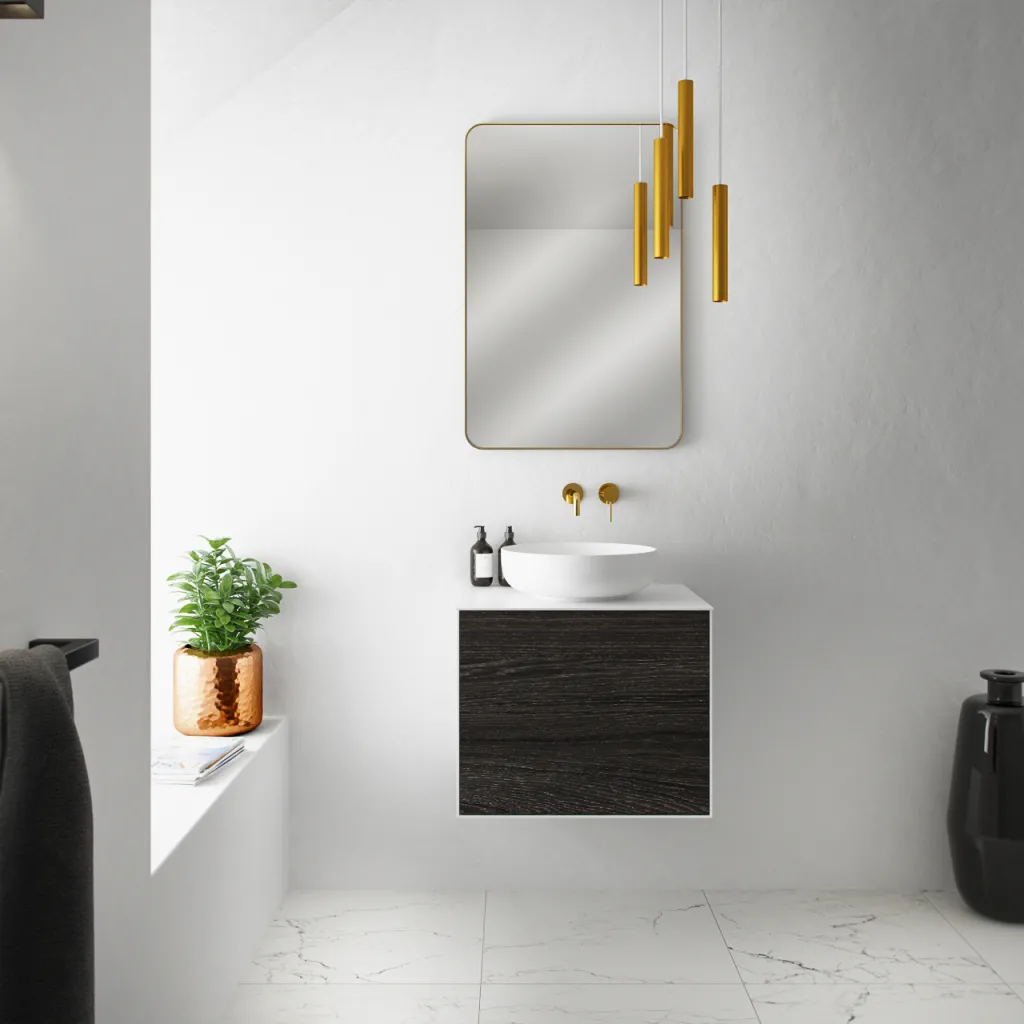 Déco Dé Lux 60x80 - Borstad mässing