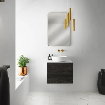 Déco Dé Lux 60x80 - Borstad mässing