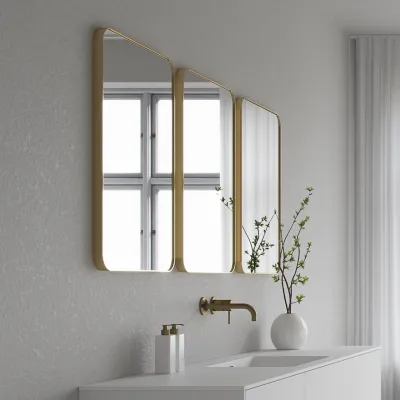 Déco Dé Lux 60x80 - Borstad mässing