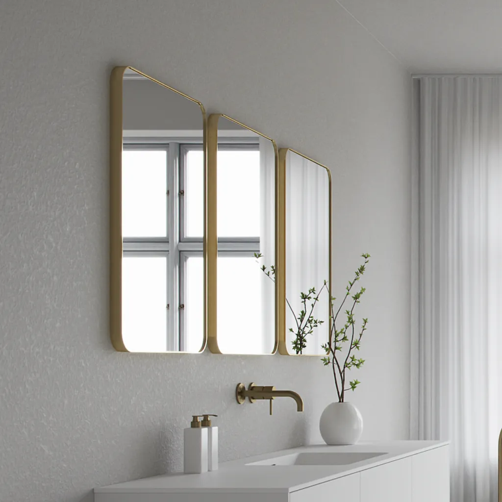 Déco Dé Lux 50x70 - Borstad mässing