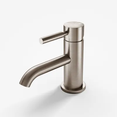 Semplice SHV101 - Tvättställsblandare, PVD borstat stål