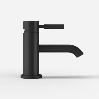 Semplice SHV101 - Tvättställsblandare, matt svart