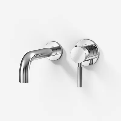 Semplice SHV102 - Tvättställsarmatur, 22 cm pip, Krom