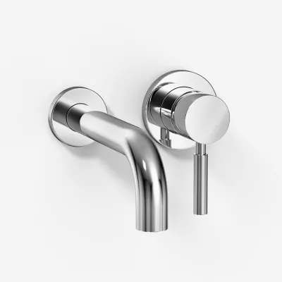 Semplice SHV102 - Tvättställsarmatur, 22 cm pip, Krom