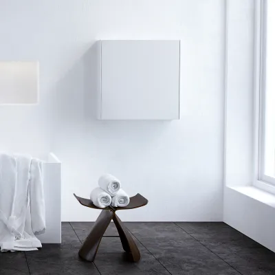 Copenhagen Block BHC6160 - 60x60x15 cm Väggskåp, Matt vit