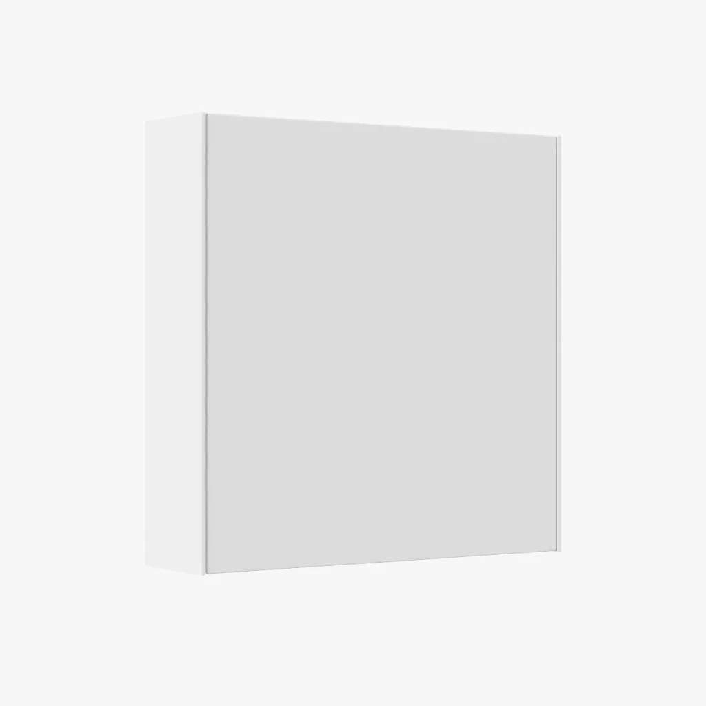 Copenhagen Block BHC6160 - 60x60x15 cm Väggskåp, Matt vit