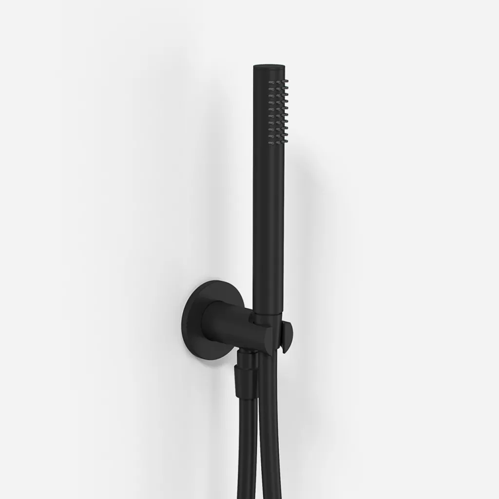 Semplice/Fly Classic SSH220 - Handduschset, matt svart