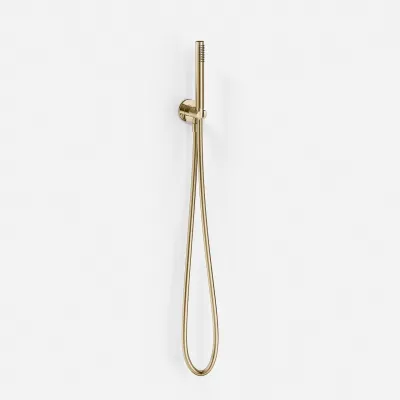 Semplice/Fly Classic SSH220 - Handduschset, polerad mässing naturfärgad