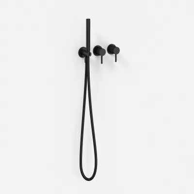 Semplice SBR801 - Duschset, matt svart