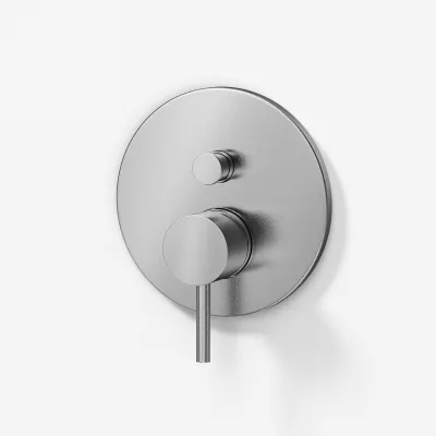 Classwell C16 S01 - Duschset Rain DeLuxe Ø20, m/väggarm, Borstad Rostfritt Stål