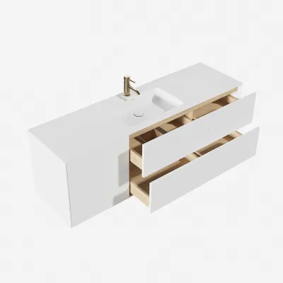Pulcher Mood 160 Soho - Badrumsmöbel 160x46, Mathvid SolidTec®