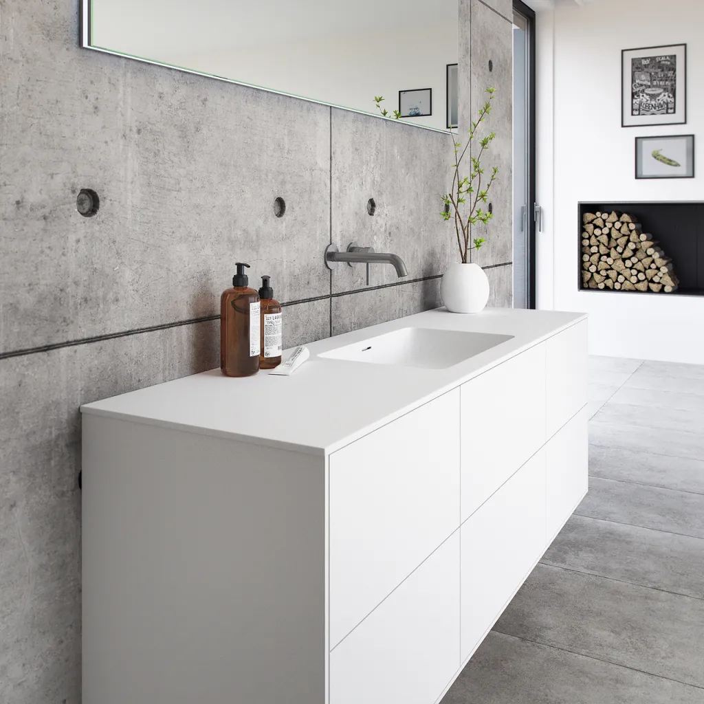 Pulcher Mood 160 Soho - Badrumsmöbel 160x46, Mathvid SolidTec®