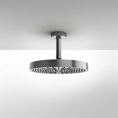 Fantini 8083 - Ø24 cm duschhuvud, borstat rostfritt stål