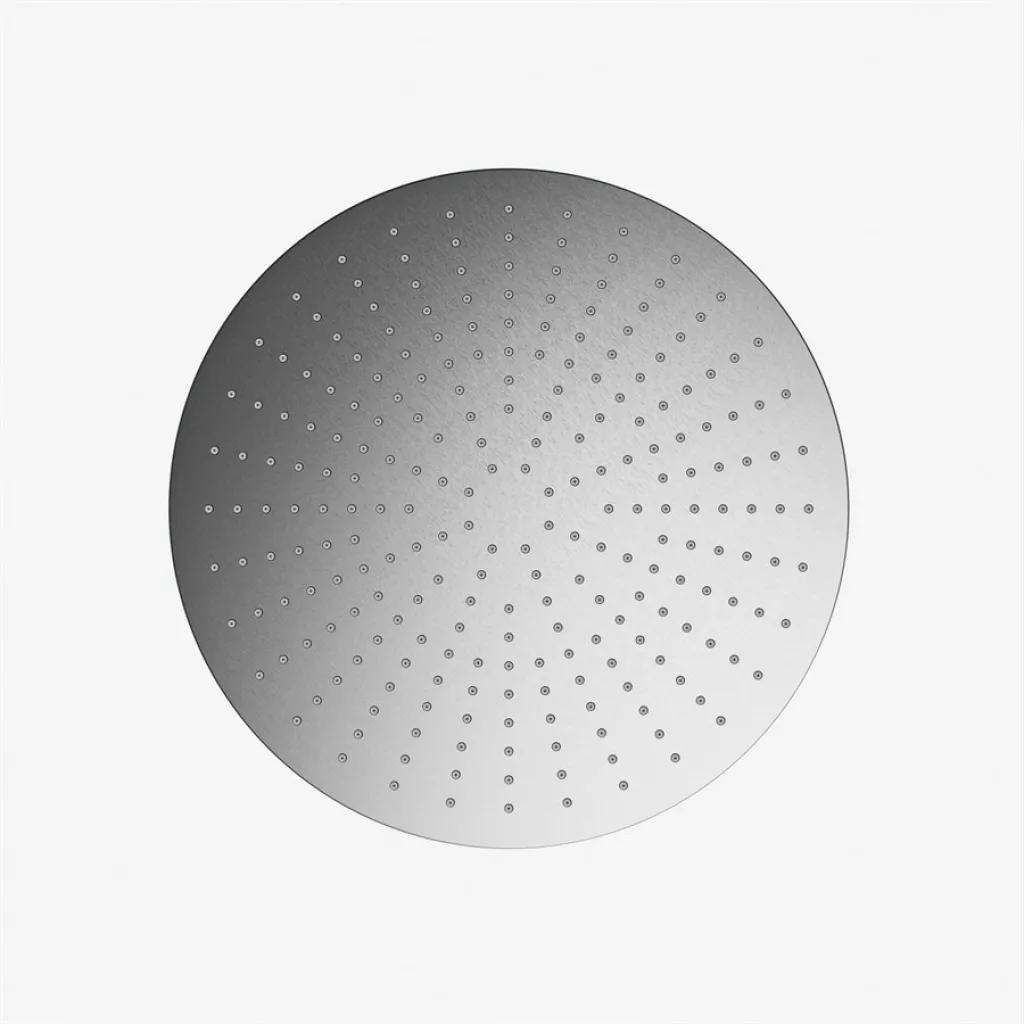 Fantini 8083 - Ø24 cm duschhuvud, borstat rostfritt stål